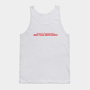 I time I got a really bad haircut in Sioux Falls, South Dakota Tank Top